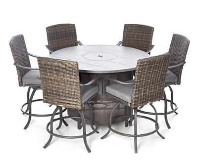 54" Pembroke Gas Fire Pit Dining Table