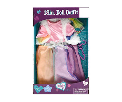Imagine Us Rainbow Skirt Doll Outfit & Accessory Set