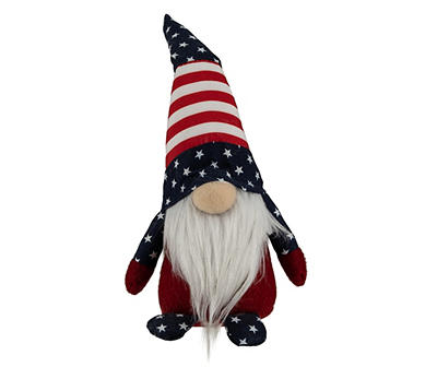 Patriotic Beard Gnome Tabletop Decor