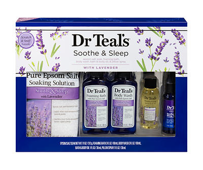 Lavender Soothe & Sleep 5-Piece Gift Set