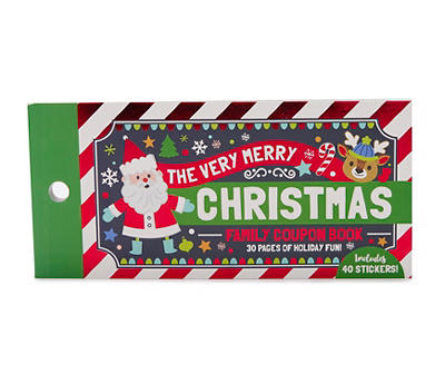 The Very Merry Christmas Family Coupon Book