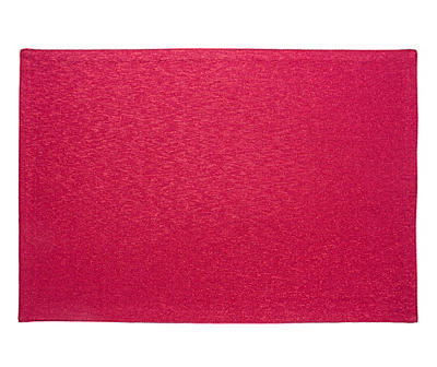 Scarlet Sage Textured Placemats, 4-Pack