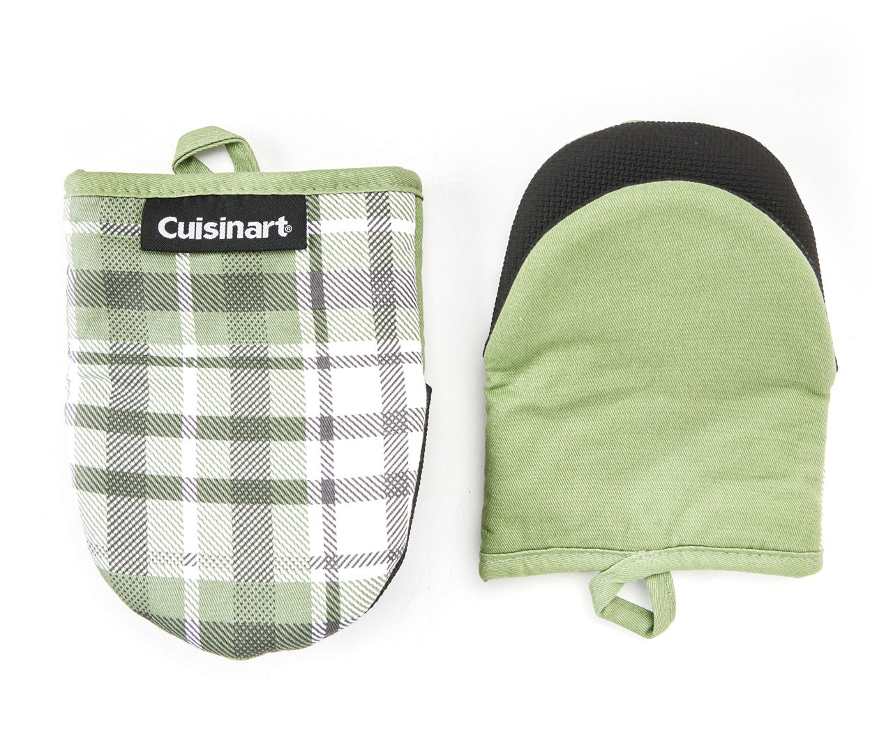 Cuisinart Oven Mitt & Pot Holder Set Oil Blue & Black