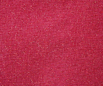 Scarlet Sage Lurex Metallic Shimmer Fabric Tablecloth, (60" x 102")