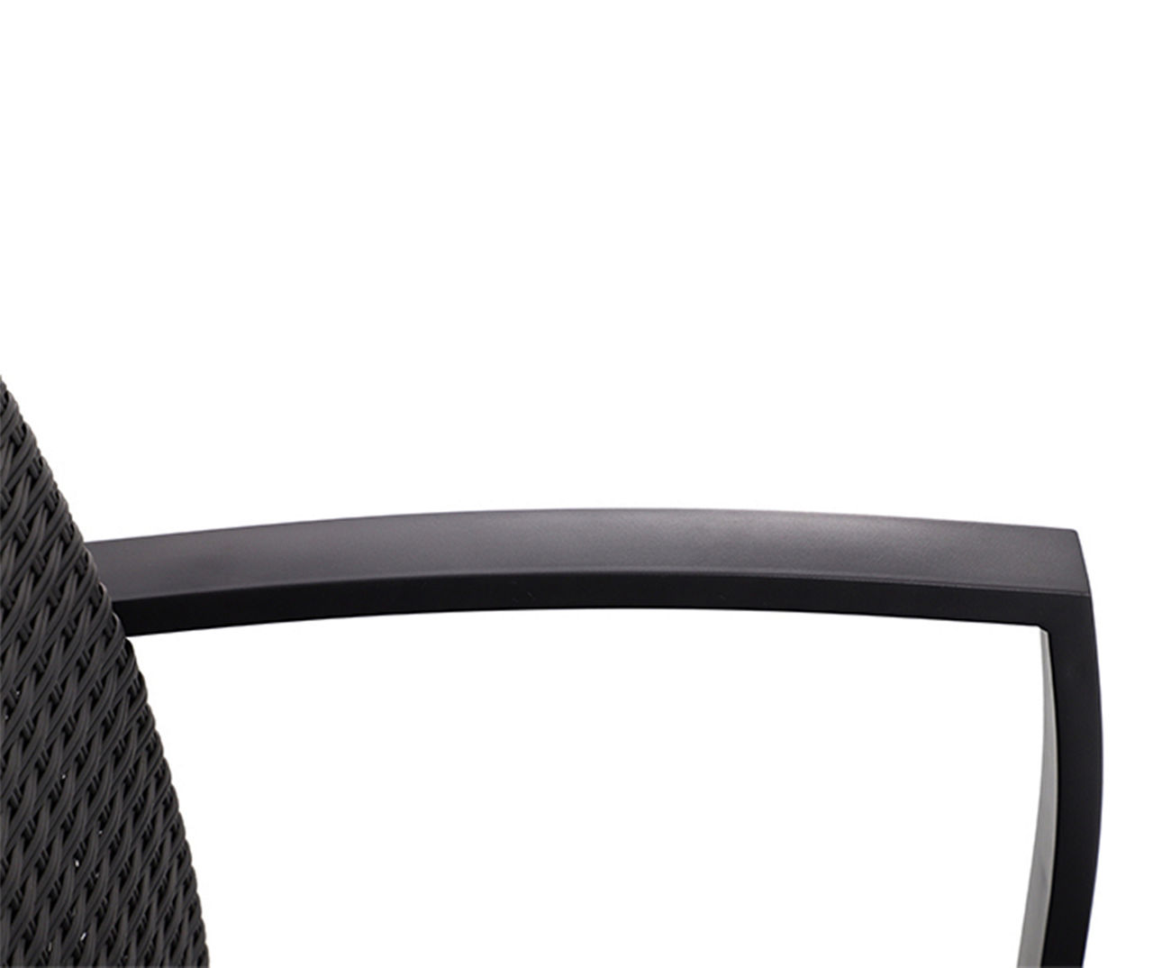 Hawthorn All-Weather Wicker Cushioned Patio Swivel Dining Chairs, 4-Pack