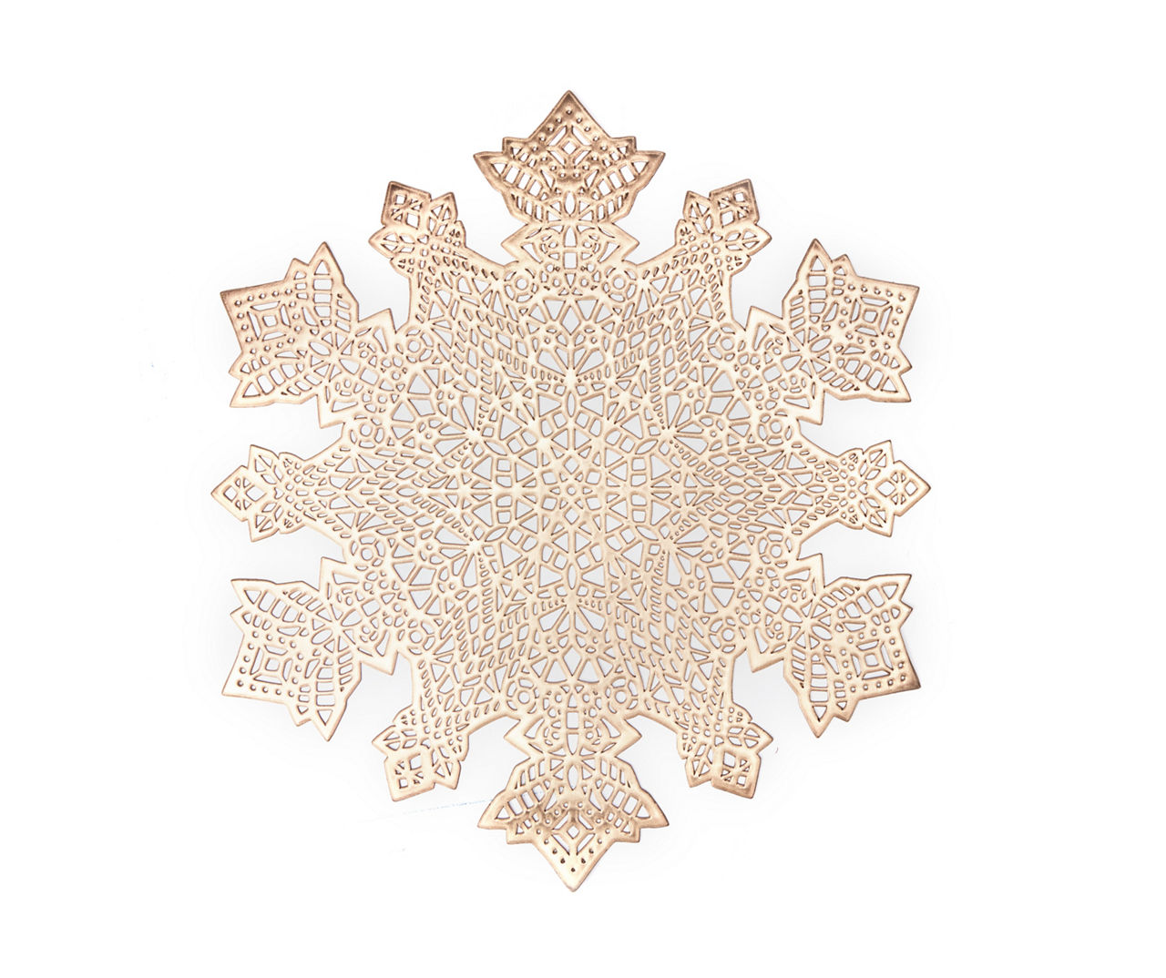 Cutout Snowflake Vinyl Placemat Big Lots