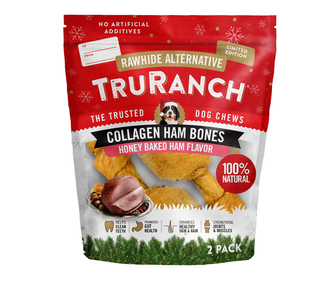 Truranch Honey Baked Ham Collagen Ham Bones, 2-Pack | Big Lots