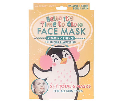 Vitamin C Essence Face Mask Set, 6-Pack