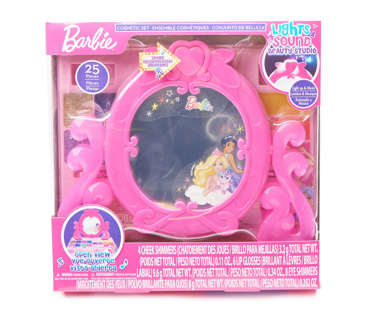 Barbie beauty studio with lights and sounds sale