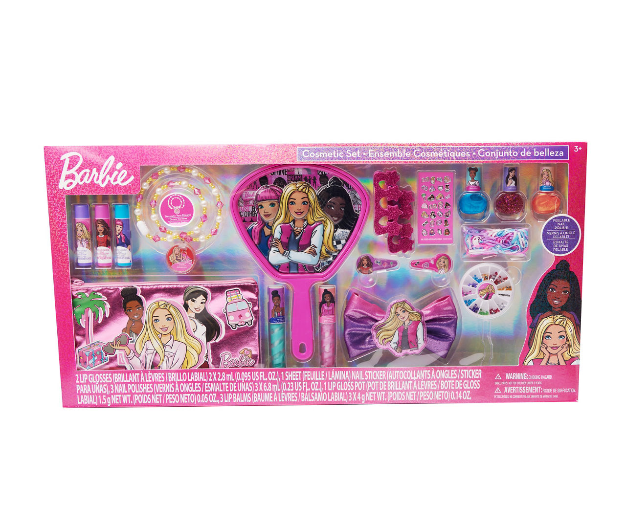 Barbie Blockbuster 17-Piece Cosmetic Set | Big Lots