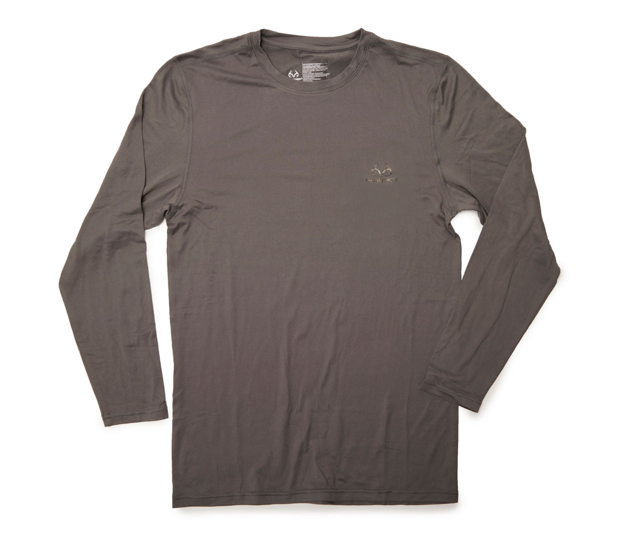 Realtree Realtree Men's Gray Performance Base Layer LongSleeve