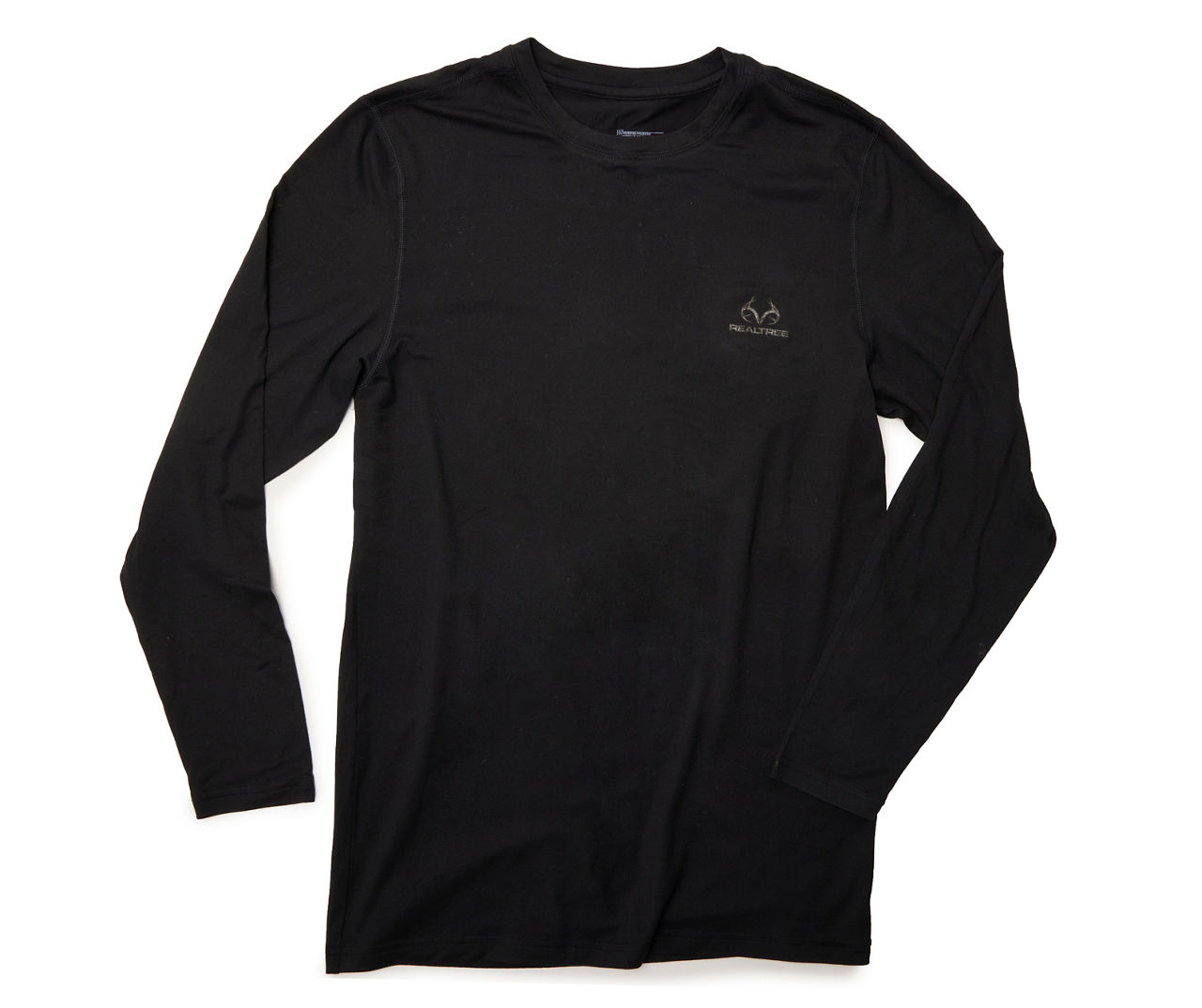Realtree Realtree Men's Black Performance Base Layer LongSleeve