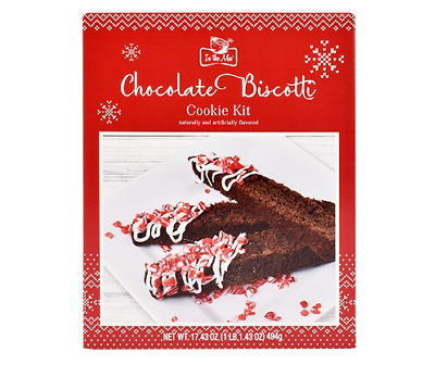 Chocolate & Peppermint Biscotti Cookie Kit