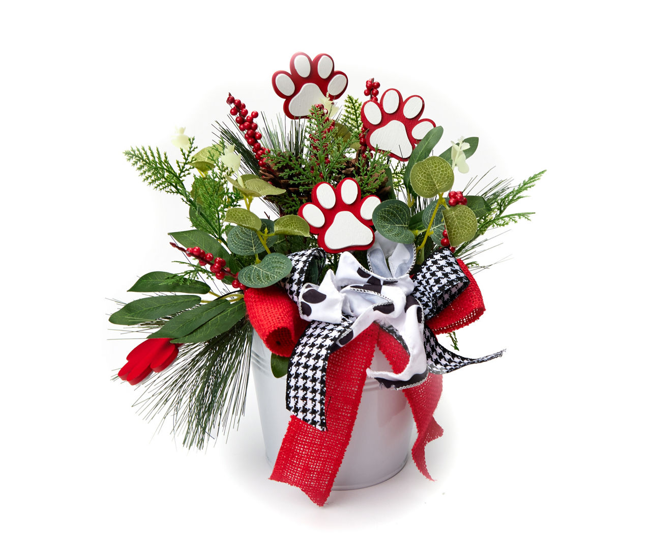 Paw print flower clearance arrangement