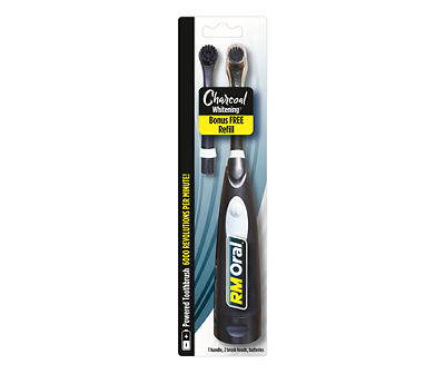 Charcoal Whitening Battery Powered Toothbrush