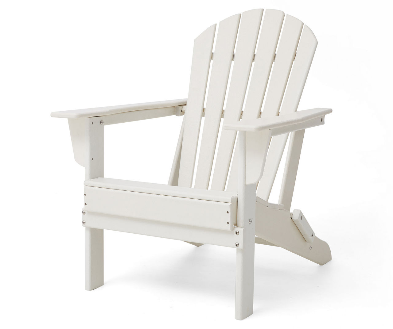 White Adirondack Outdoor Folding Chair