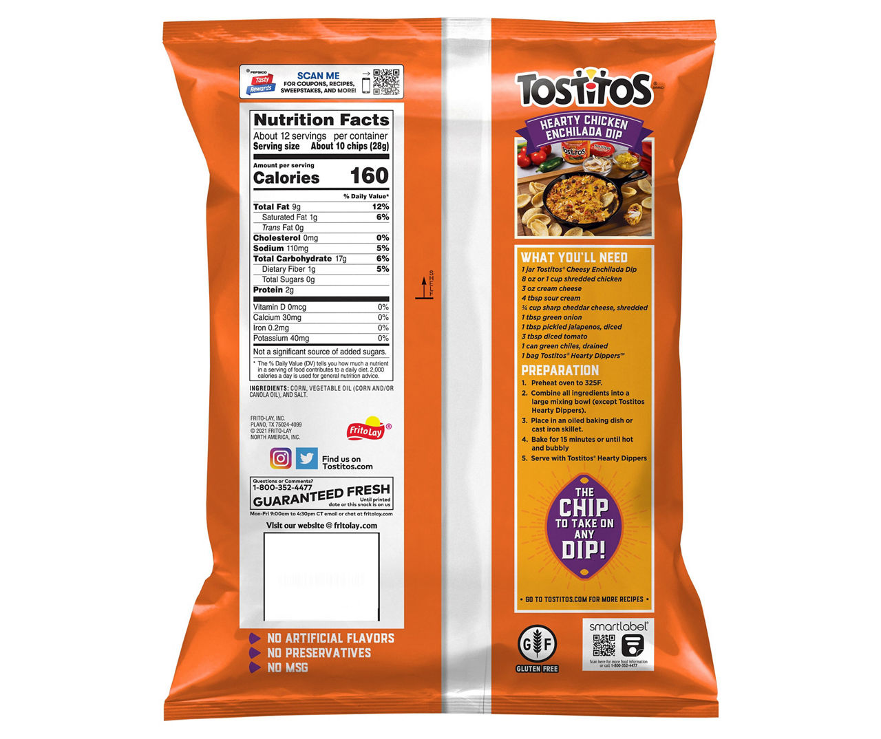 Tostitos Hearty Dippers Tortilla Chips, 11.5 Oz. | Big Lots