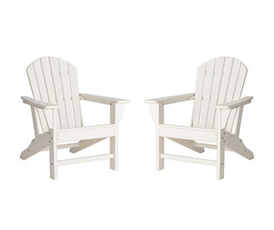 Glitzhome Adirondack Outdoor Chairs, 2-Pack