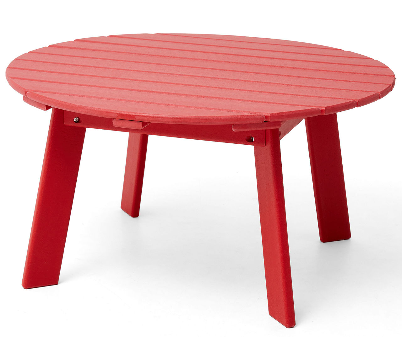 35.5" Red Adirondack Outdoor Coffee Table