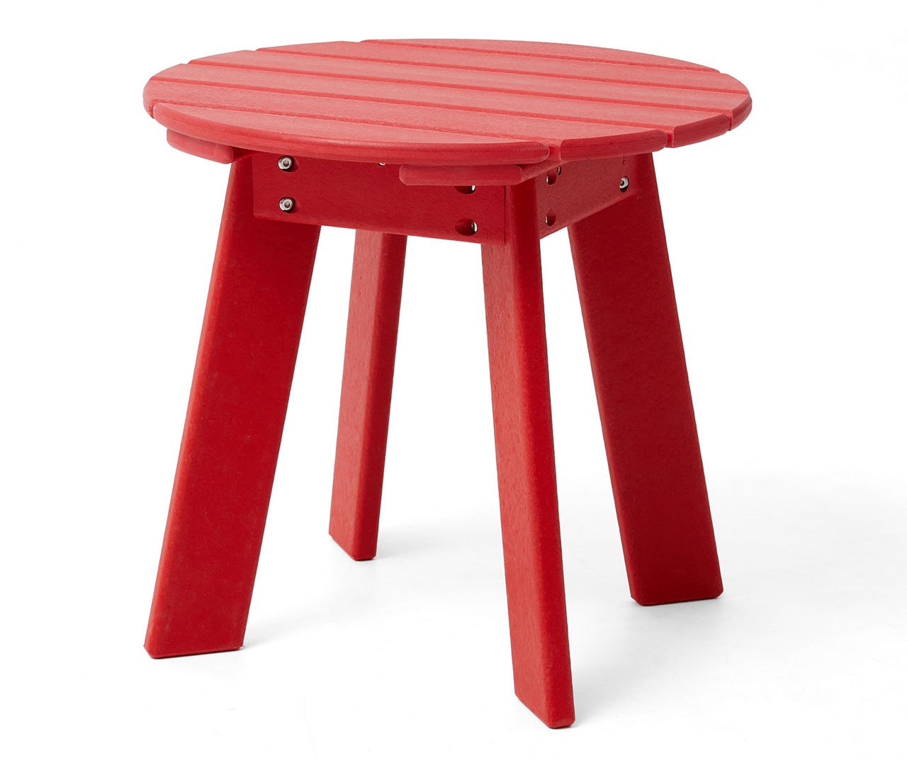 Red Adirondack Outdoor Side Table