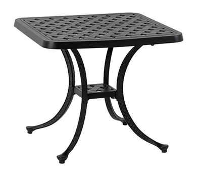Cast Aluminum Patio Side Table
