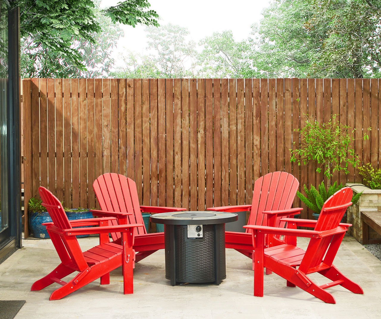 More HOT Deals Added!] HURRY! Huge Walmart Outdoor Furniture Clearance Sale!  Adirondack Chair $23, 5 Piece Dining Set With Firepit Table For $340 After  $509 Price Drop, And More! 