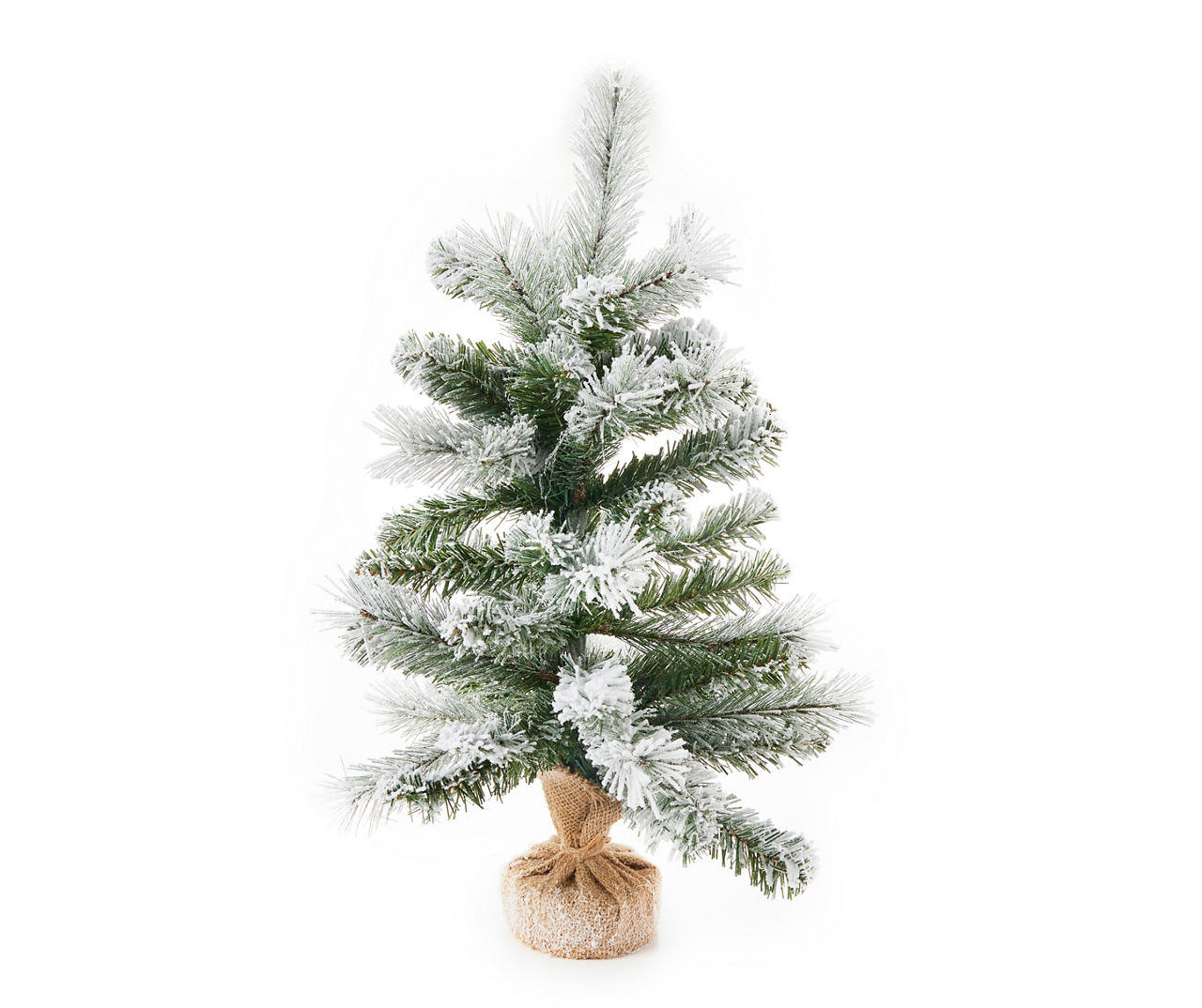 Winter Wonder Lane 24" Flocked Tabletop Tree Big Lots
