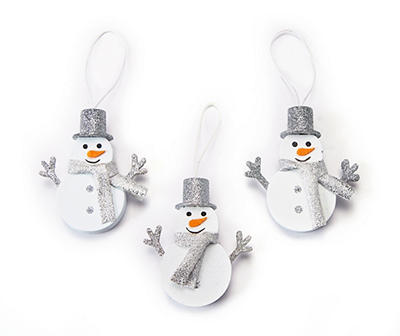 Arctic Snowman Ornaments, 6-Pack