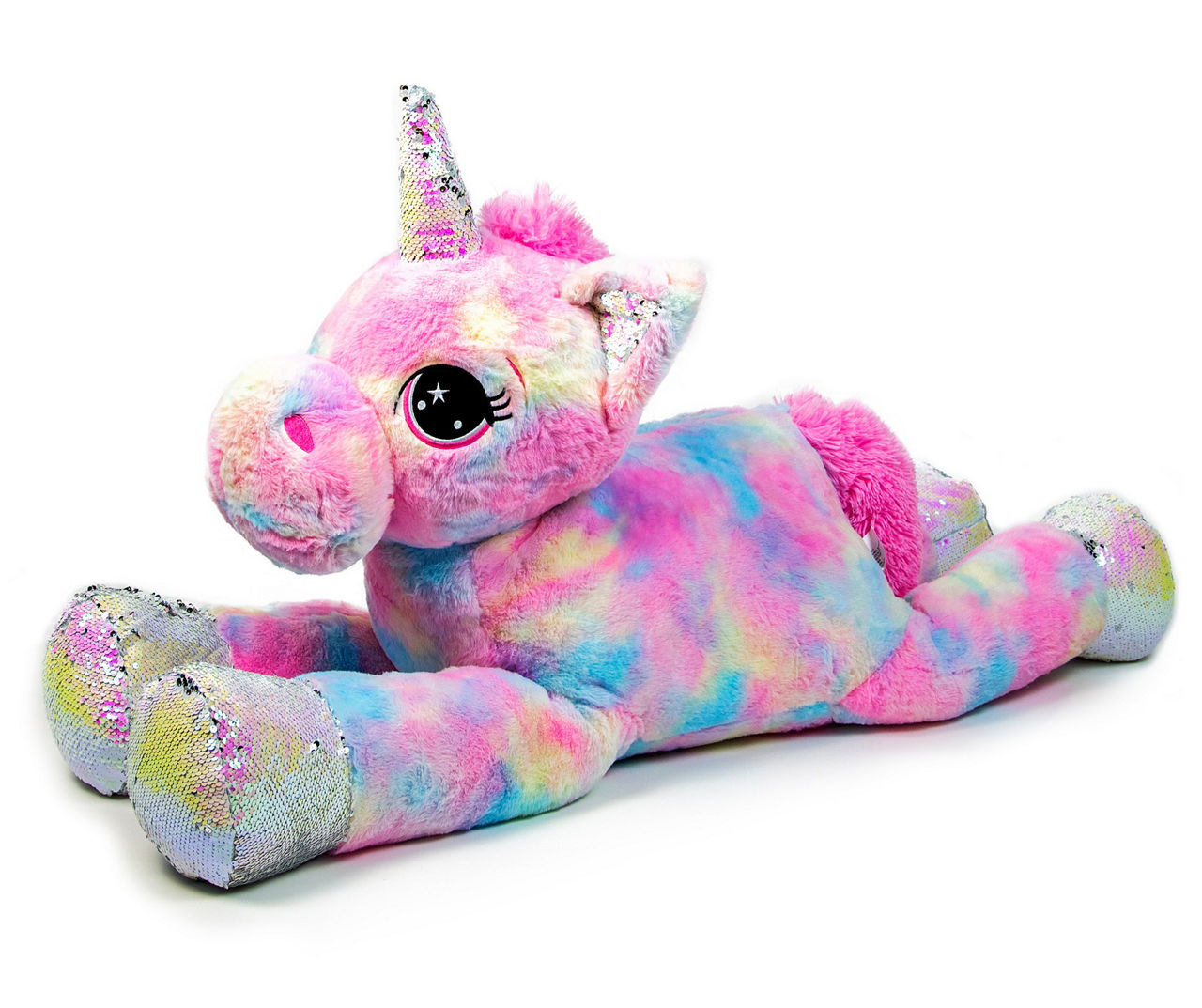 Play Zone Pastel Jumbo Unicorn Plush Toy 43