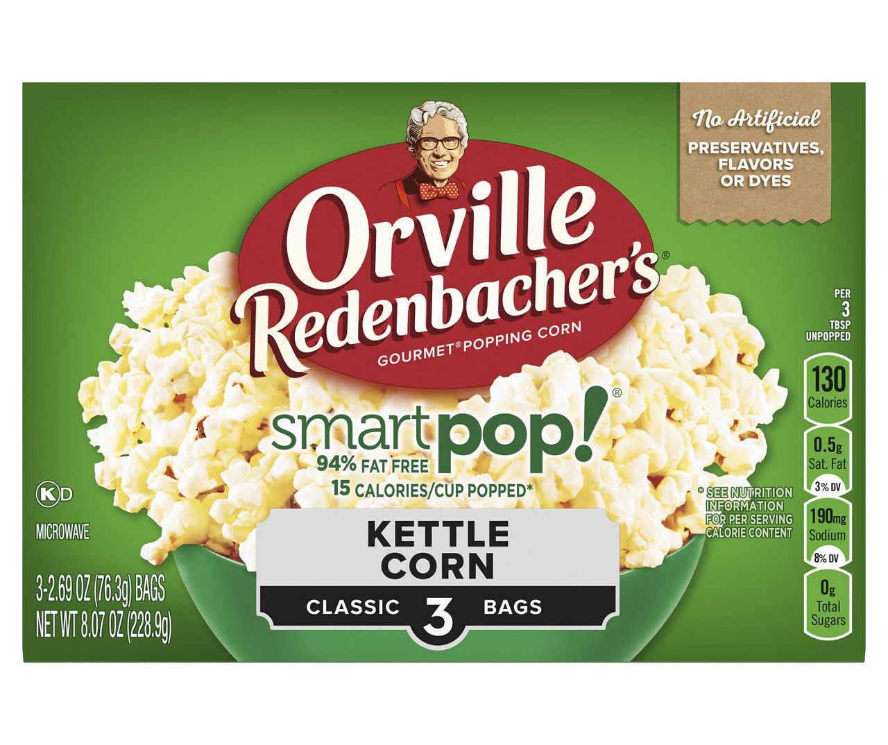 Orville Redenbacher Smartpop! Kettle Corn Microwave