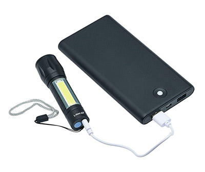 LitezAll Mini Rechargeable Flashlight & Task Light