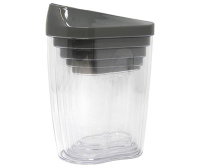 Charcoal 5-Piece Airtight Food Canister Set