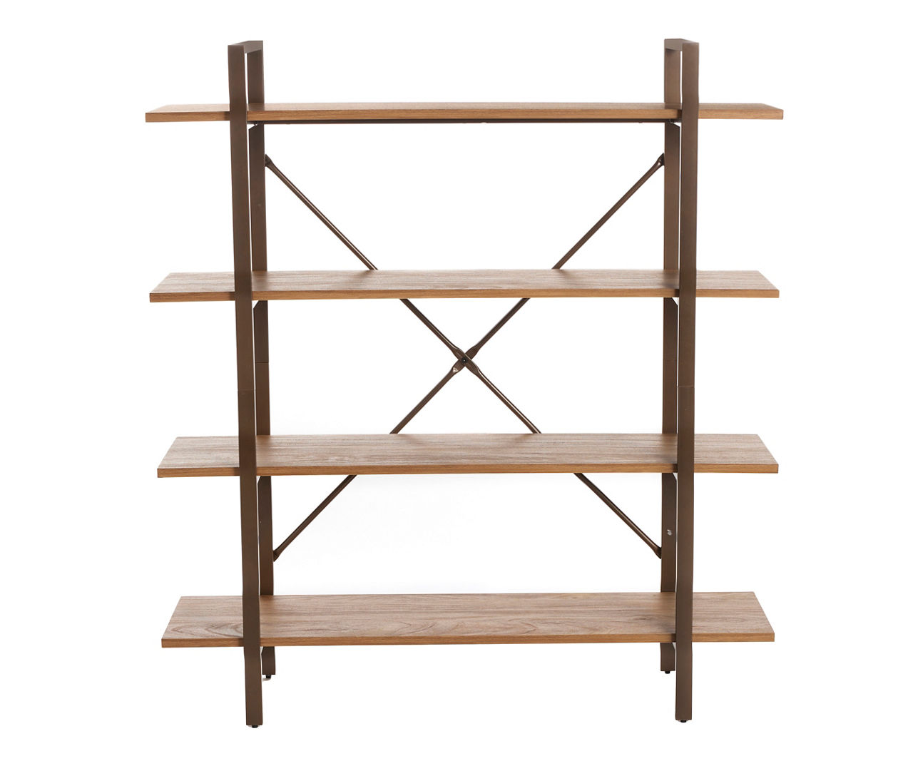 Drexel Medium Mango Open 4-Shelf Bookcase | Big Lots