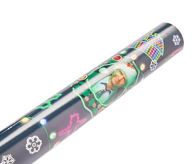 National Lampoon's Christmas Vacation Lights & Snowflake Wrapping Paper, (60 sq. ft.)