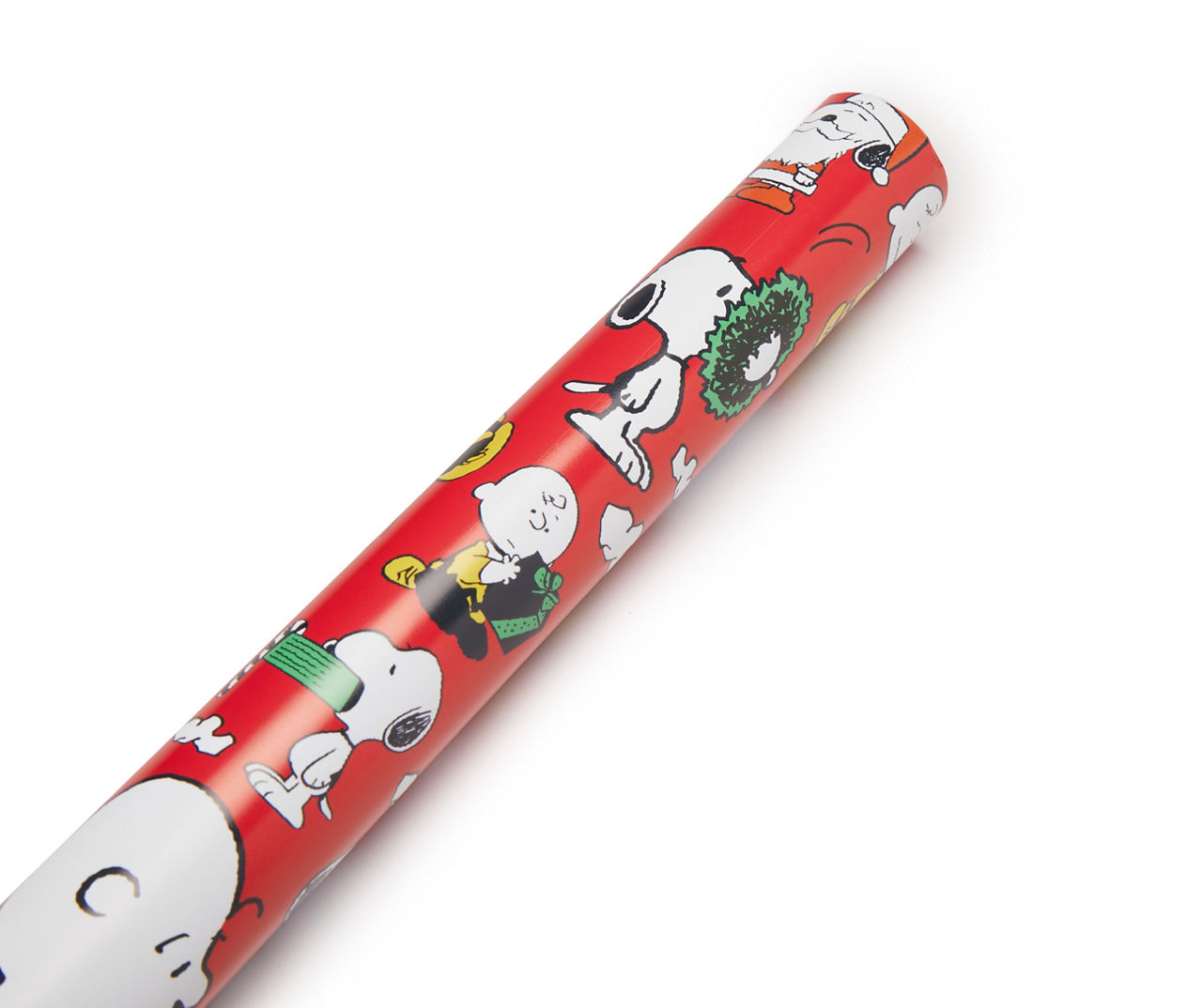 PEANUTS CHARLIE BROWN SNOOPY Christmas Wrapping Paper Large 50 Sq