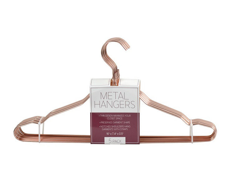 Hangers / Rose Gold Slim Metal Top Hanger – LA CLOSET DESIGN