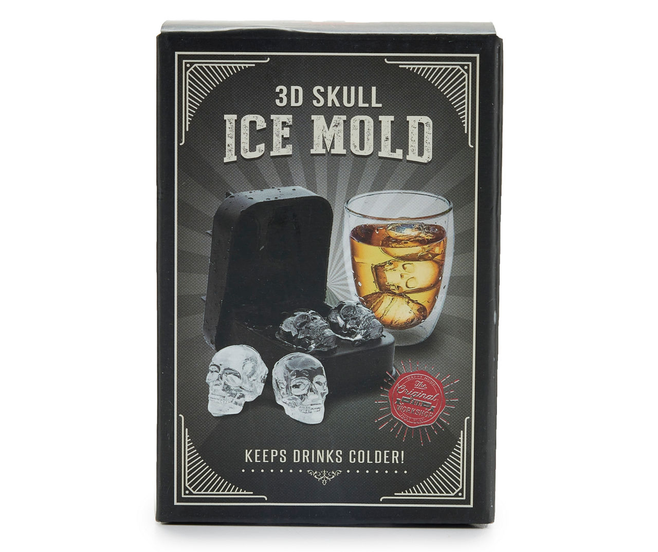 Novelty Skull Ice Mold - Set of 2