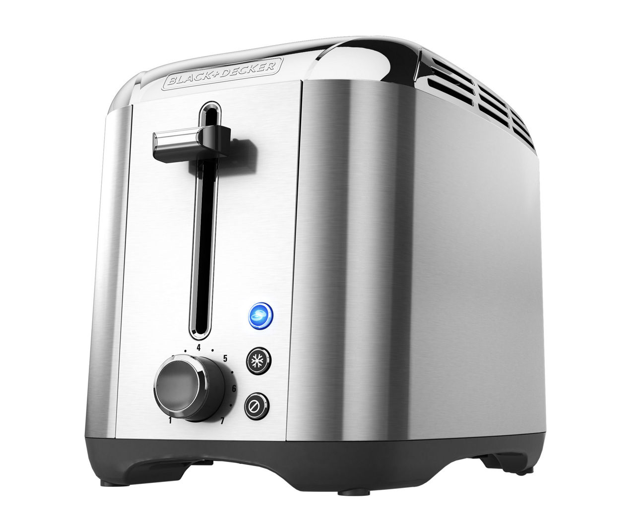 Rapid 2-Slice Stainless Steel Wide-Slot Toaster 