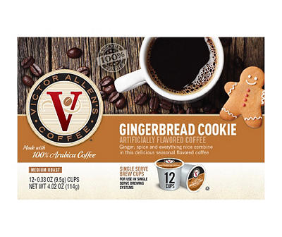 Gingerbread Cookie Medium Roast 12-Pack Brew Cups