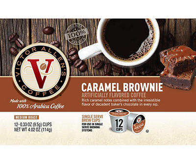 Caramel Brownie Medium Roast 12-Pack Brew Cups