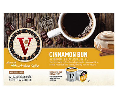 Cinnamon Bun Medium Roast 12-Pack Brew Cups