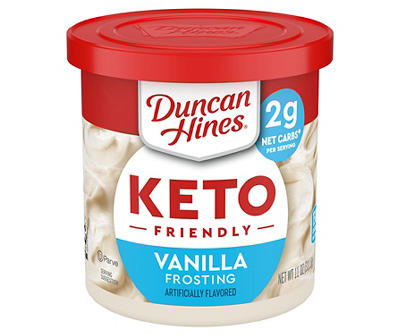 Keto Friendly Vanilla Frosting, 11 Oz.