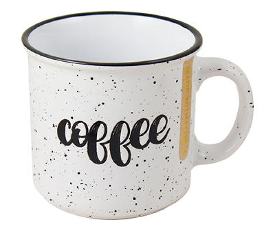 Azzure White Coffee Speckled Mug, 20 Oz.
