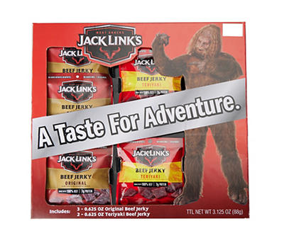A Taste For Adventure 5-Piece Beef Jerky Set
