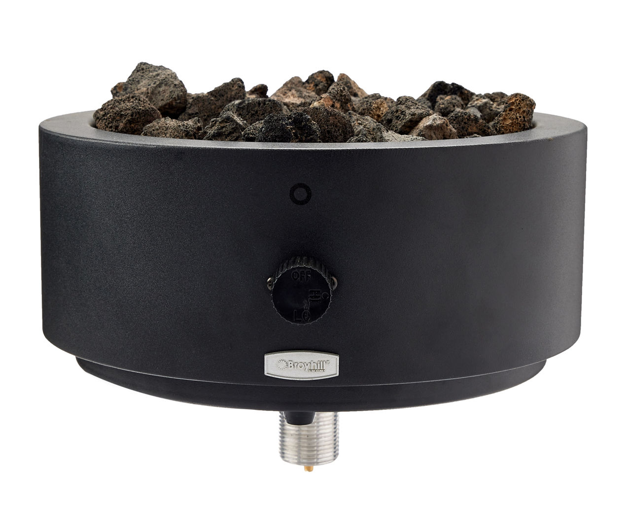 Broyhill 10" Black Gas Steel Tabletop Fire Bowl Big Lots