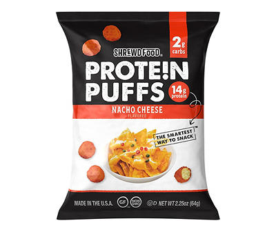 Nacho Cheese Protein Puffs, 2.25 Oz.