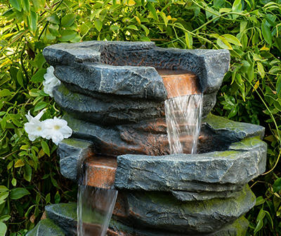 Artisan 5-Tier Envirostone Fountain