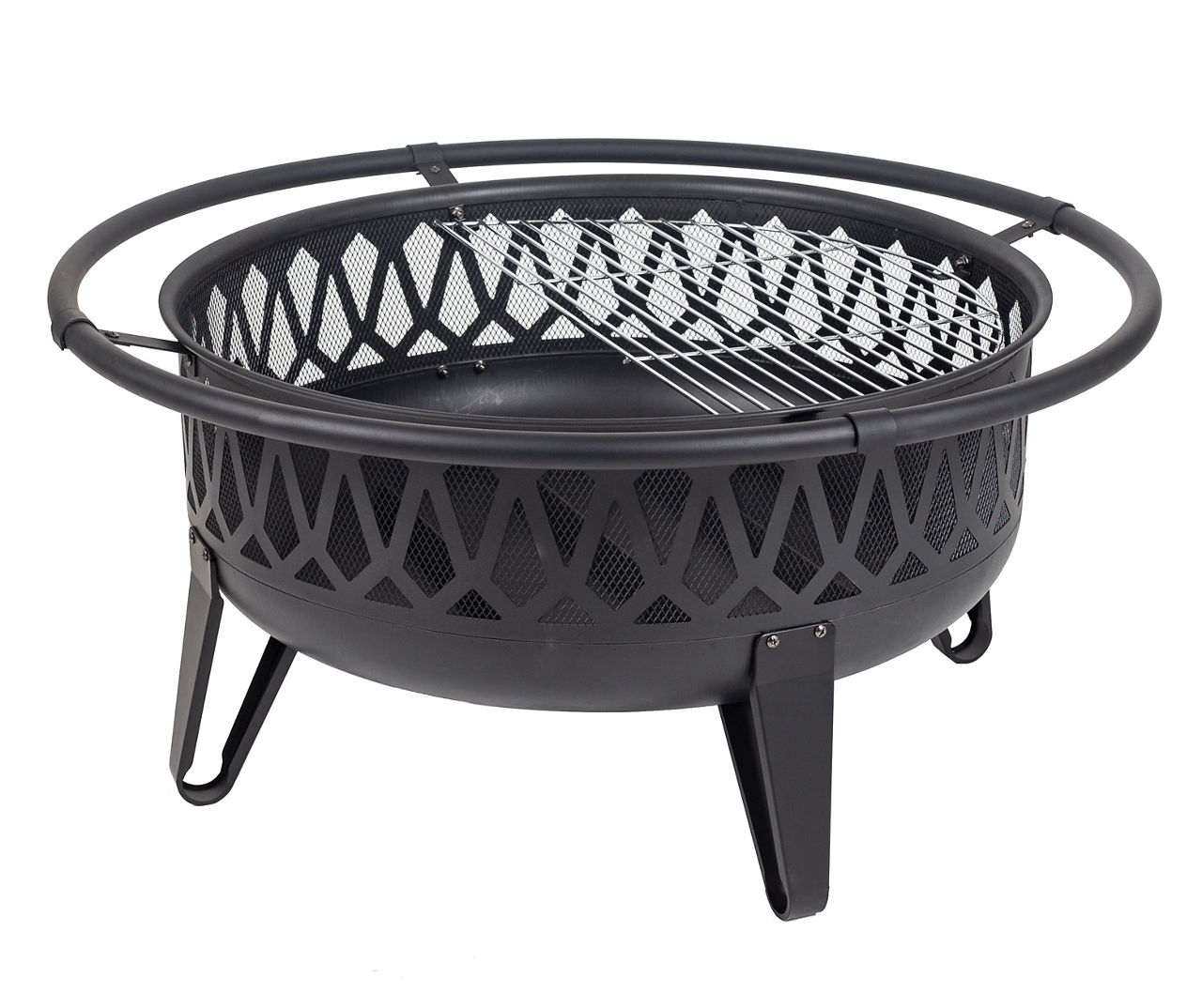 36" Harmony Wood Burning Fire Pit