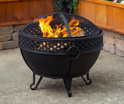 27.95" Gable Wood Burning Fire Pit