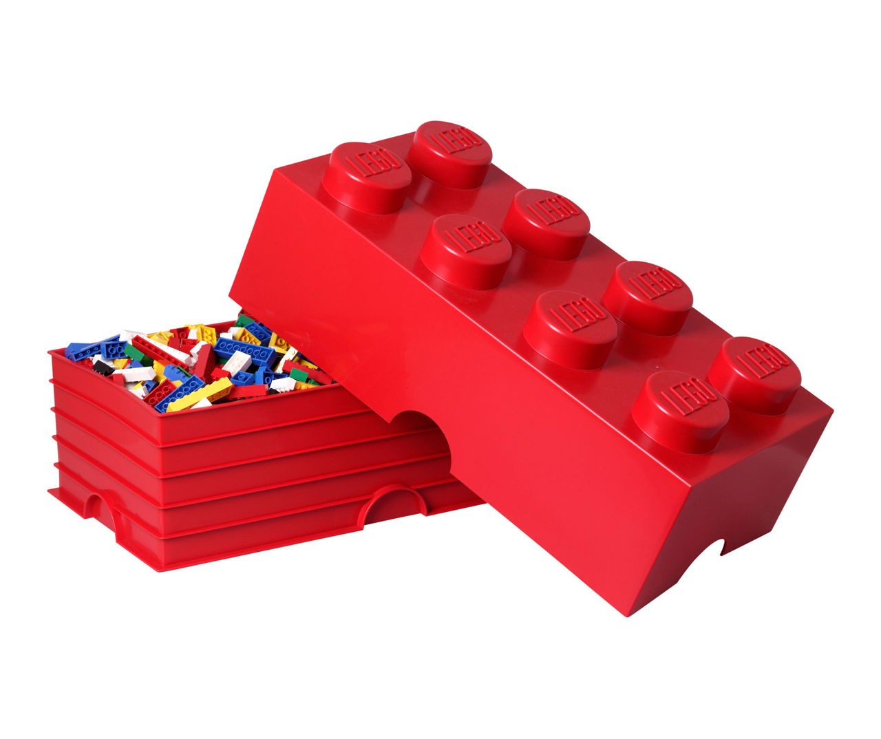 fattige Vask vinduer aften LEGO Red LEGO Brick Storage Bin | Big Lots